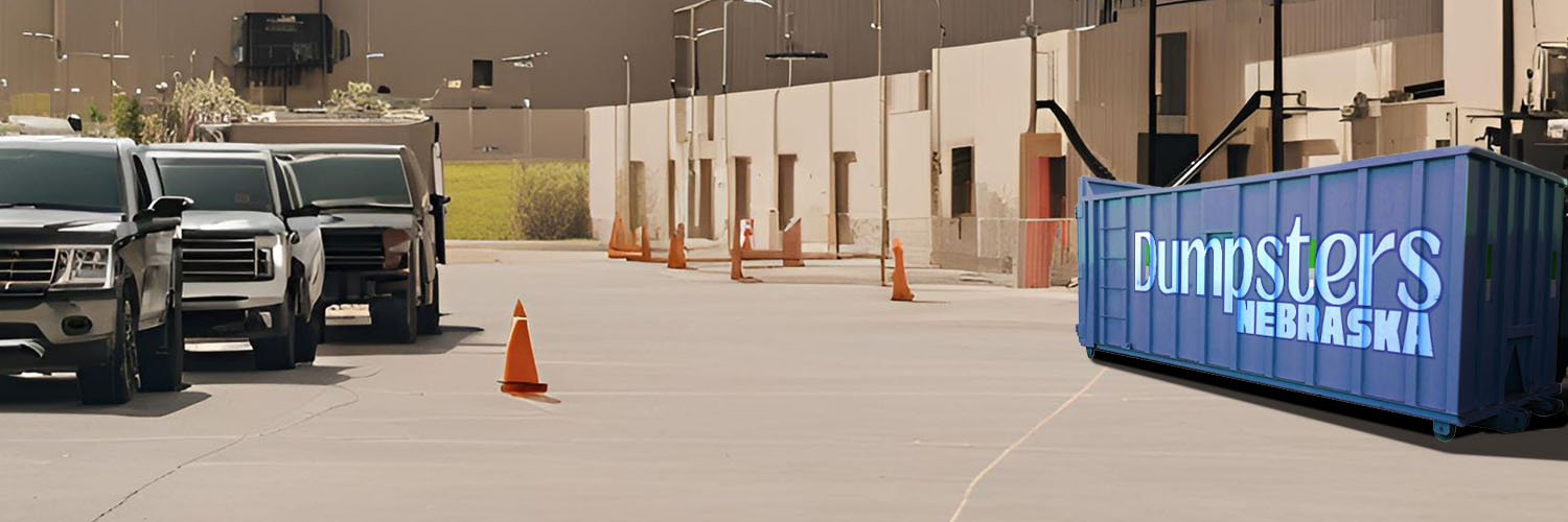 Construction roll-off dumpster rentals